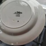 Old Sarreguemines plate, Chad decor