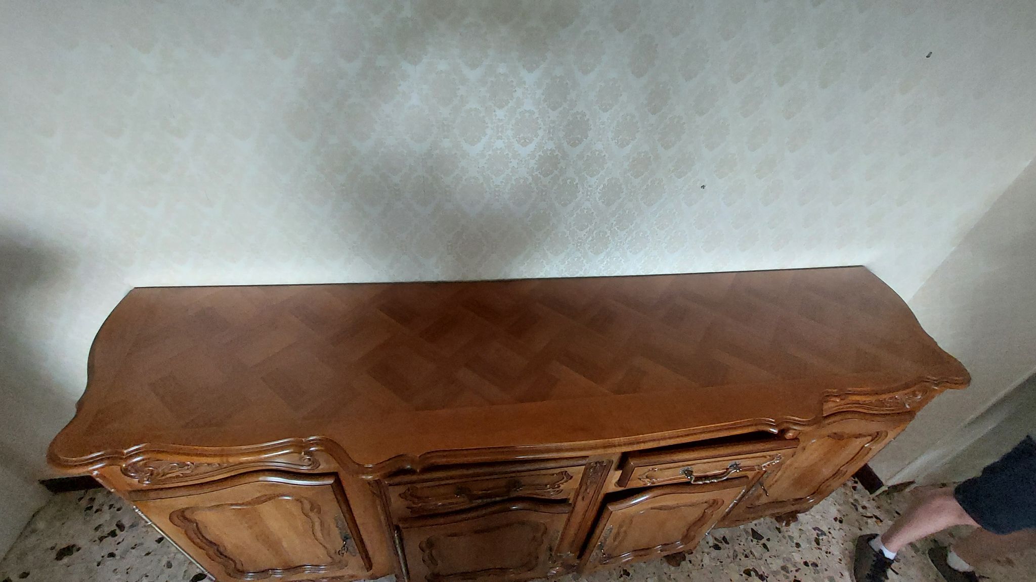 Walnut sideboard