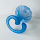 Large tulip vase or corolla in Murano glass