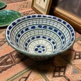 Ceramic salad bowl Picault Vallauris