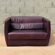Roche-Bobois love seat sofa