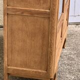 Parisian glazed wardrobe 1930 raw wood