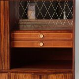Buffet haut scandinave en palissandre – design E.W. Bach (années 60)