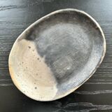 Handmade clay and ash dish