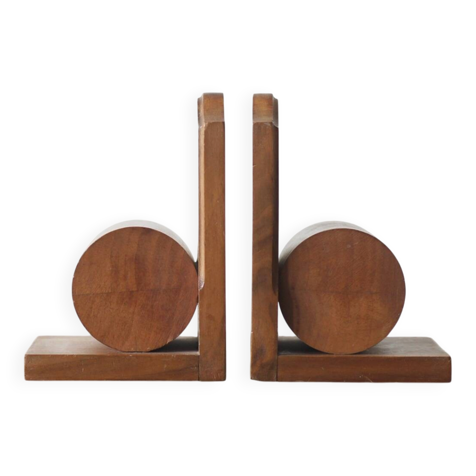 Étagères en bois de style mid-century moderne, années 1960, ensemble de 2