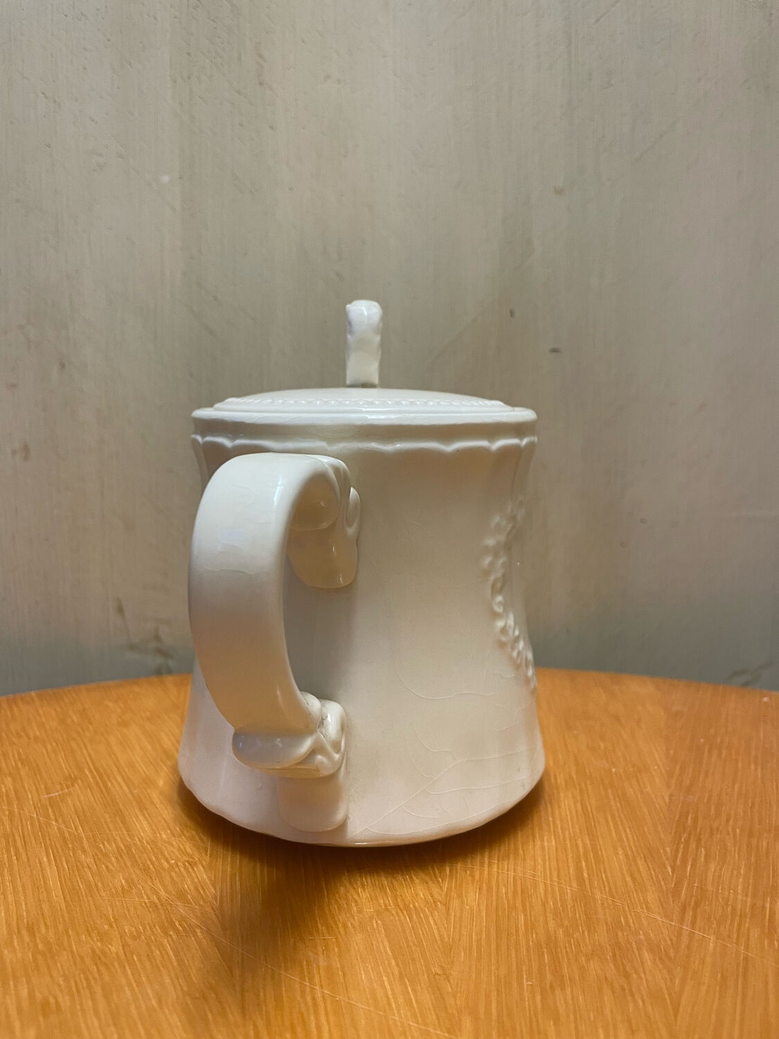 Antique porcelain teapot
