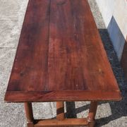 Table de ferme ancienne (175 x 71 cm.)