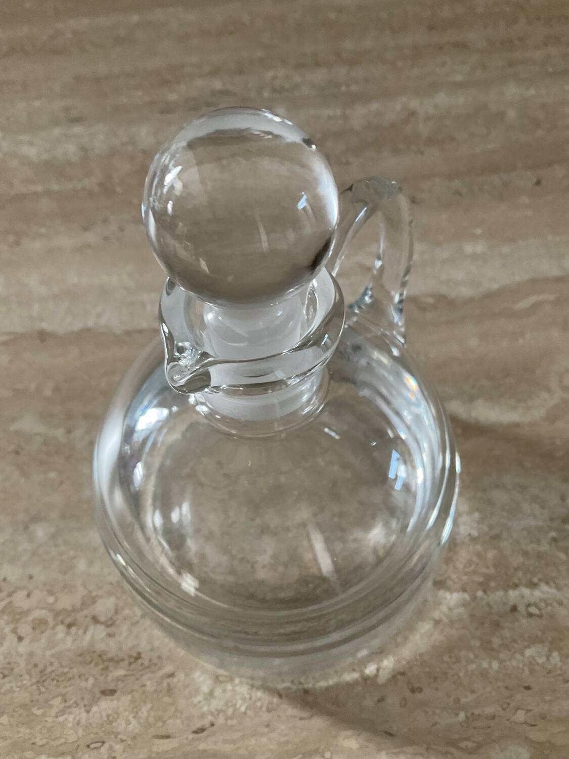 Vintage liquor decanter
