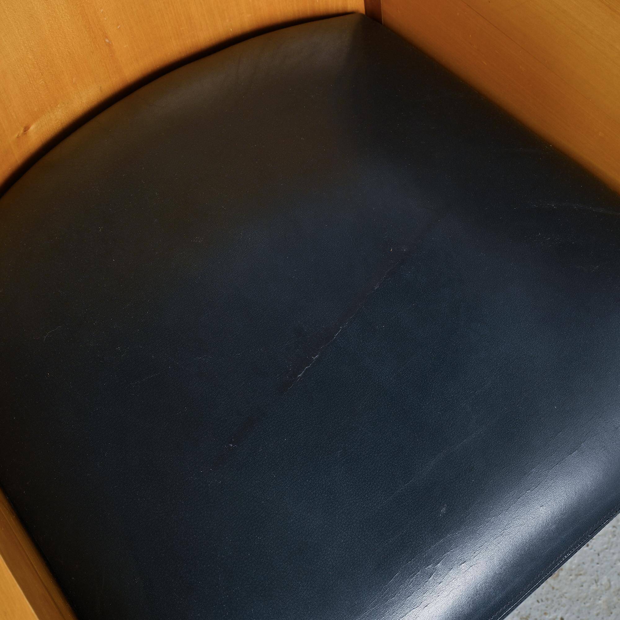 Pair of Stall armchairs by Christian Liaigre, circa 1990