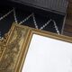 Large early 20th century mirror bevelled 66x128cm