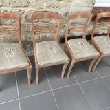 4 chairs signed M Hirch from the 50s/60s.