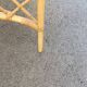 Desk in vintage rattan XXeme