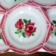 6 assiettes plates vintage de Digoin Sarreguemines modèle Cibon 210365