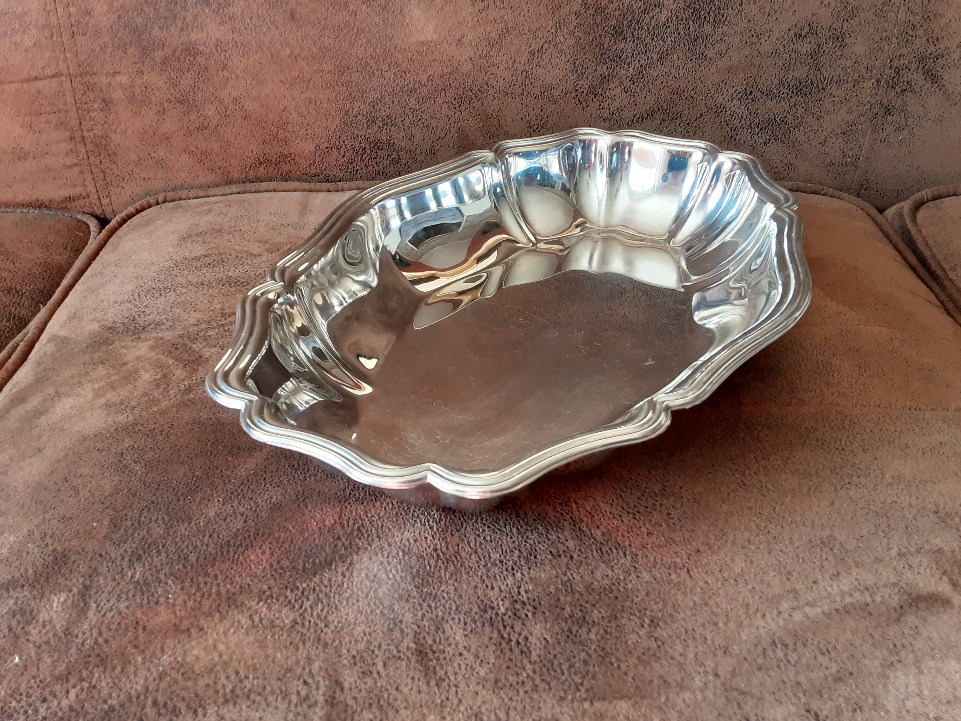 Vintage stainless steel dish