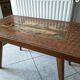 coffee table in marquetry from the 1950s-60s