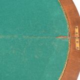Table à jeux et de salon de forme demi-lune