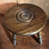 Vintage low stool 1970