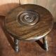 Tabouret bas  vintage 1970
