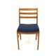 Set de 4 chaises scandinave en hêtre, Suède, 1960