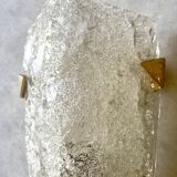 Arlus pair of Murano glass and brass wall lights