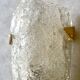 Arlus pair of Murano glass and brass wall lights