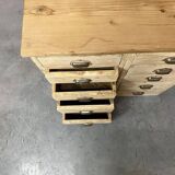 10-drawer wooden chest of drawers