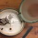 Pair of bedside Holophane with switch lamps PEAR vintage