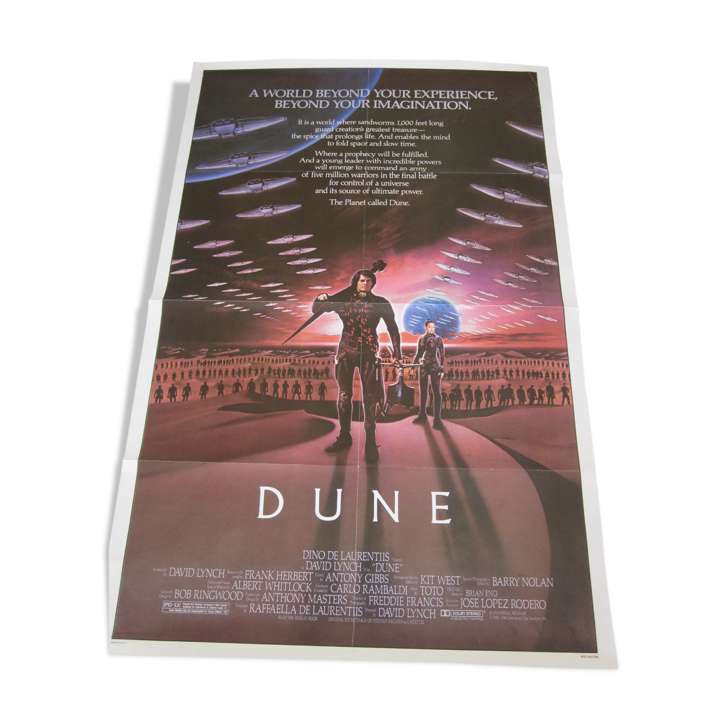 American poster for the film Dune.