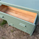 Commode vintage 1950 vert Fumé
