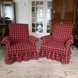 Paire de fauteuil Napoléon III