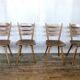 66 Scandinavian chairs or vintage wooden bistro