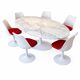 Ensemble vintage Knoll Tulipe – Eero Saarinen (édition Knoll)