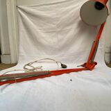 Orange architect's lamp, 1970