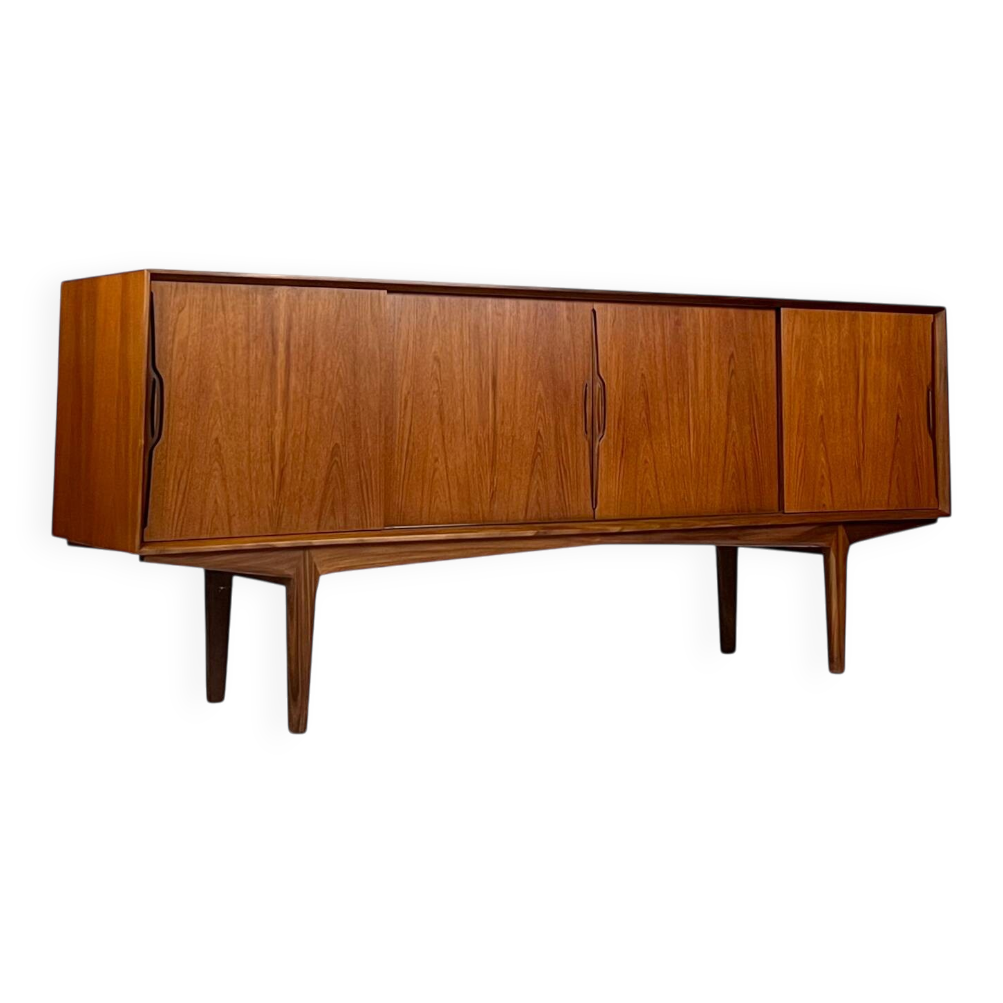 Knud Nielsen teak sideboard #42 vintage 60s mid-century Danish design