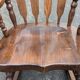 Rocking-chair en hêtre et pin