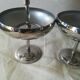 6 dessert cups in stainless steel