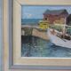 John Börén, Swedish Modern Painting, 1960s, Oil on Panel, Framed.