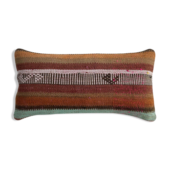 Housse de coussin kilim turque vintage 30 x 60 cm