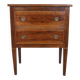 Small Antique Chest Of Drawers In Walnut, Italy 18th Century