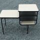 Extra furniture serving shelves years 50 black & white