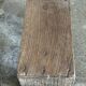 Small auxiliary stool in upcycled teak with a small hollow under the seat (3273)