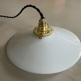 Old opaline pendant light
