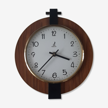 Horloge jaz années 60 vintage formica