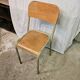 Chaise d'école 1960