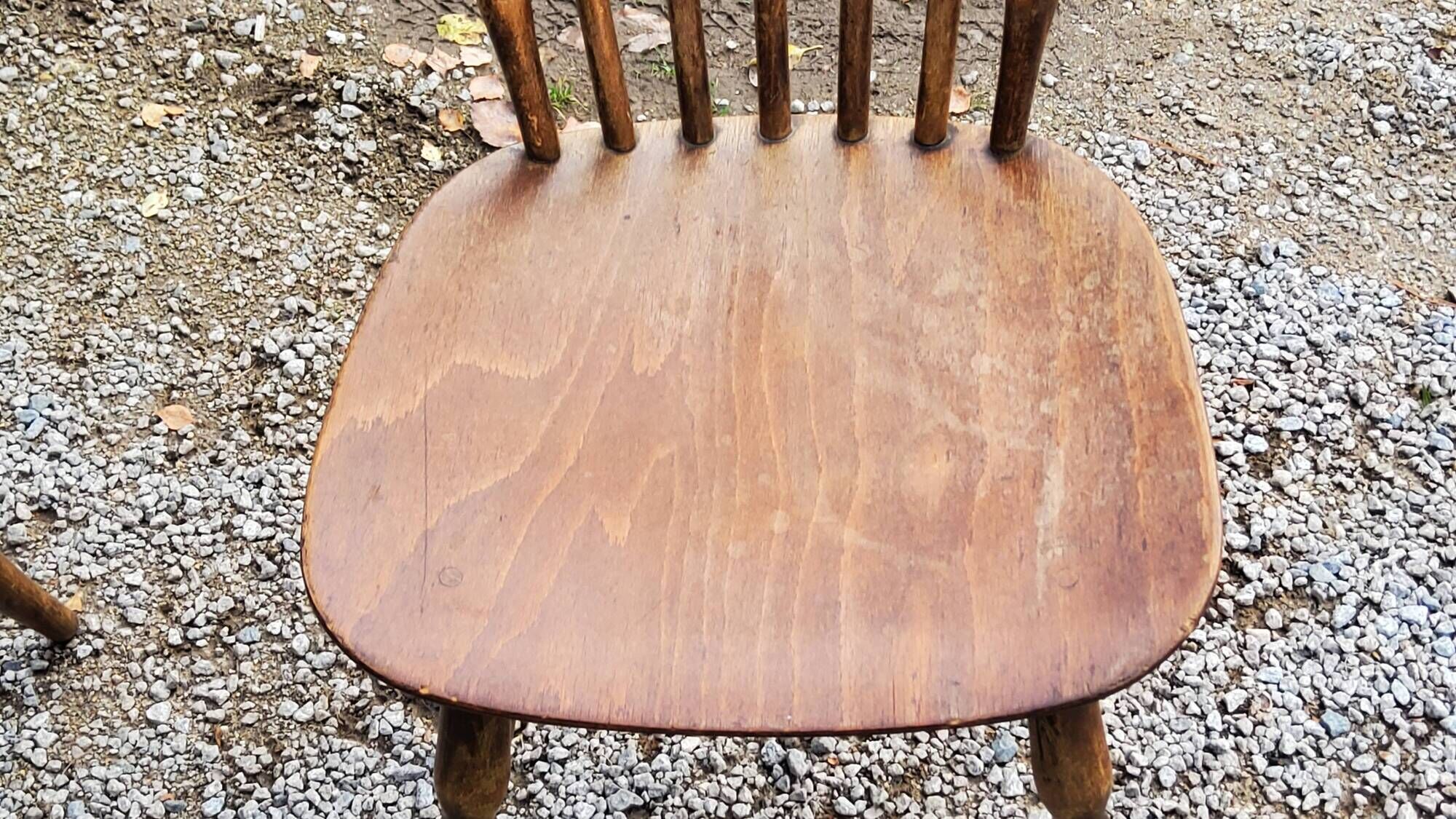 Set de 6 chaises de bistrot Baumann vintage des années 60
