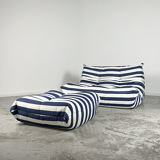 Sofa 2 places "Togo" by Michel Ducaroy, 1973