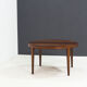 Haslev Møbelsnedkeri round rosewood coffee table by Severin Hansen