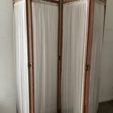 Vintage weathered wooden screen