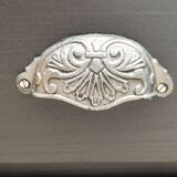 Craft furniture black patina two doors and eight drawers