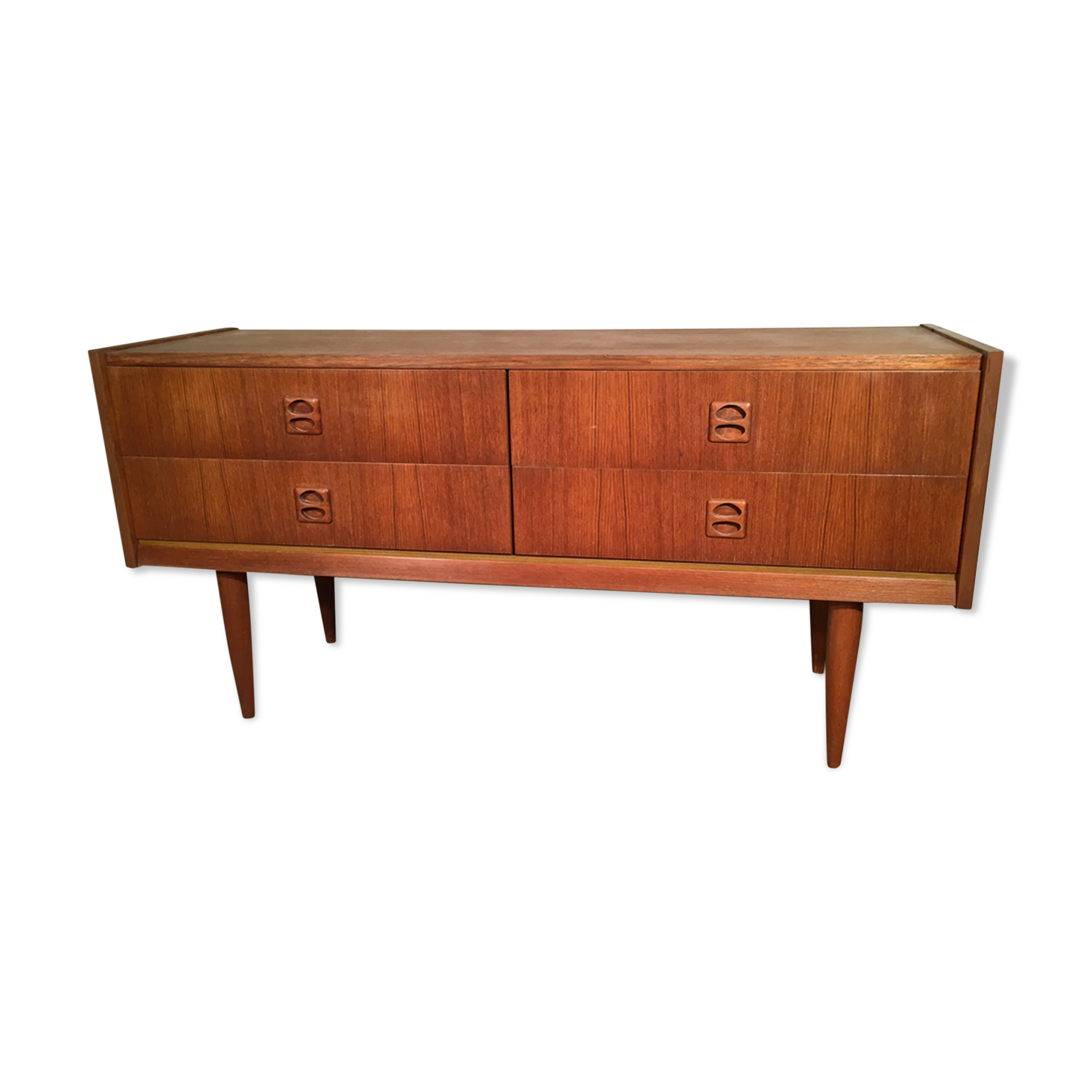 Scandinavian row 1960s teak